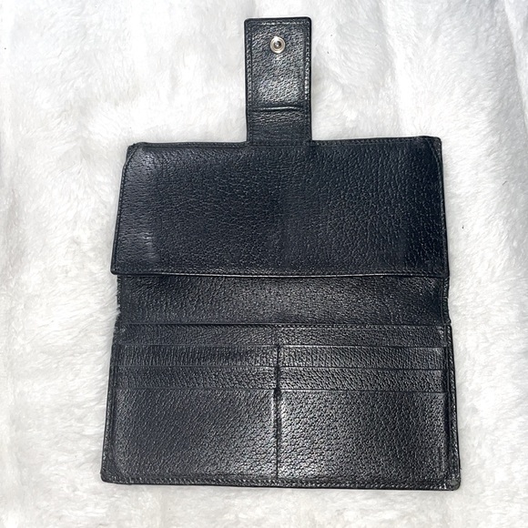 Gucci monogram long wallet black - Picture 5 of 11